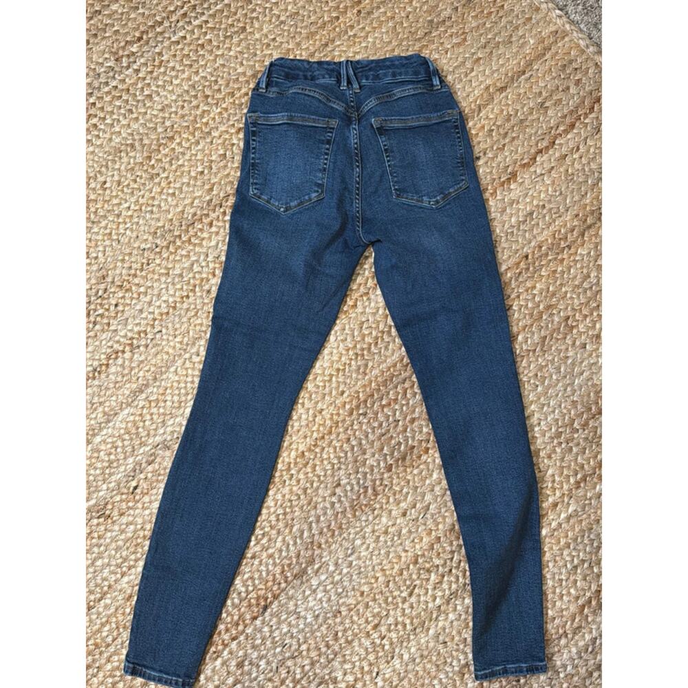 Good American high waisted skinny jeans EUC 2 2358 - Picture 2 of 5